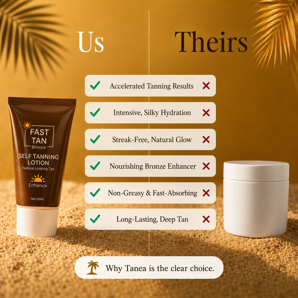 Tanning Cream Body Lotion