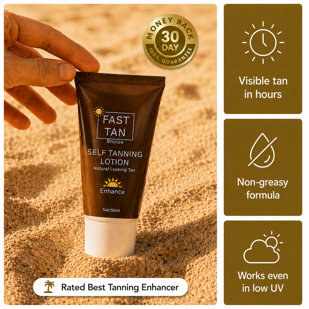 Tanning Cream Body Lotion